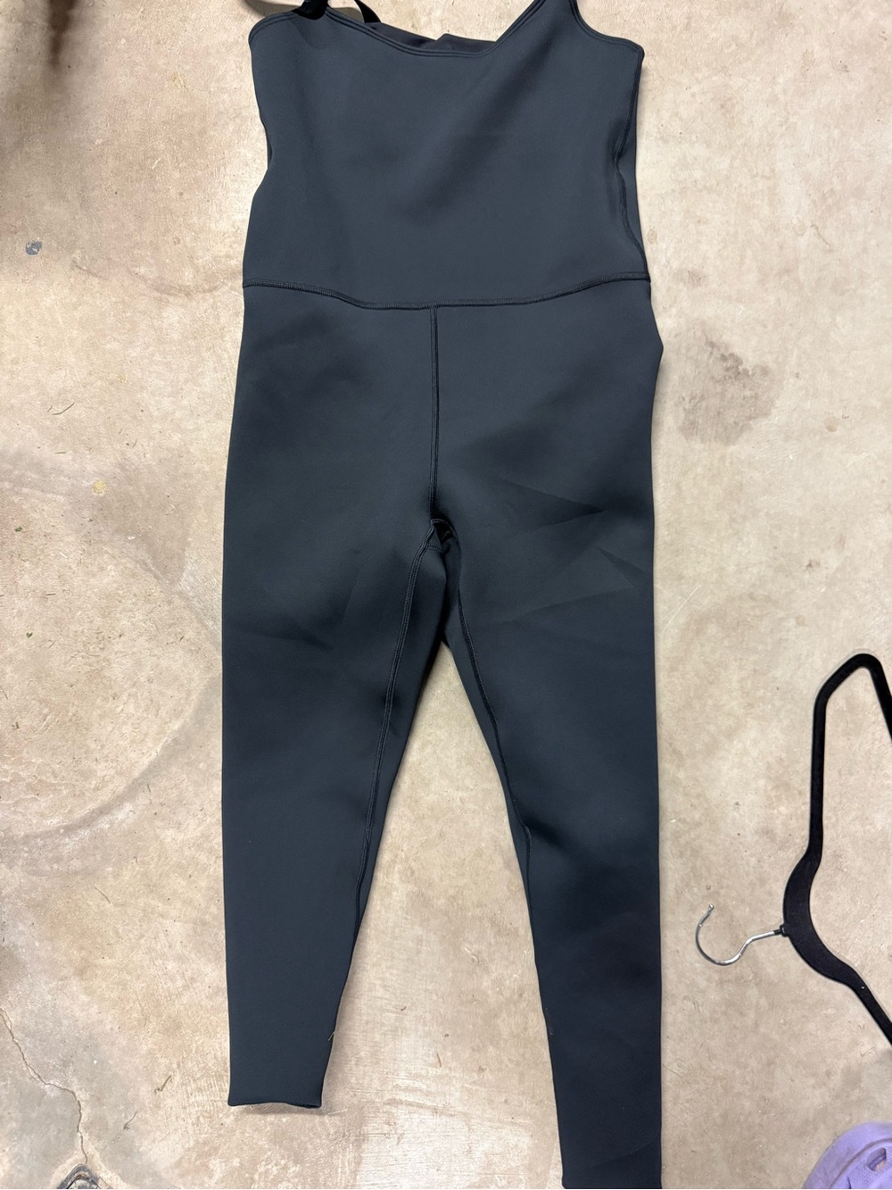 Seea Black Sleeveless Jumpsuit
